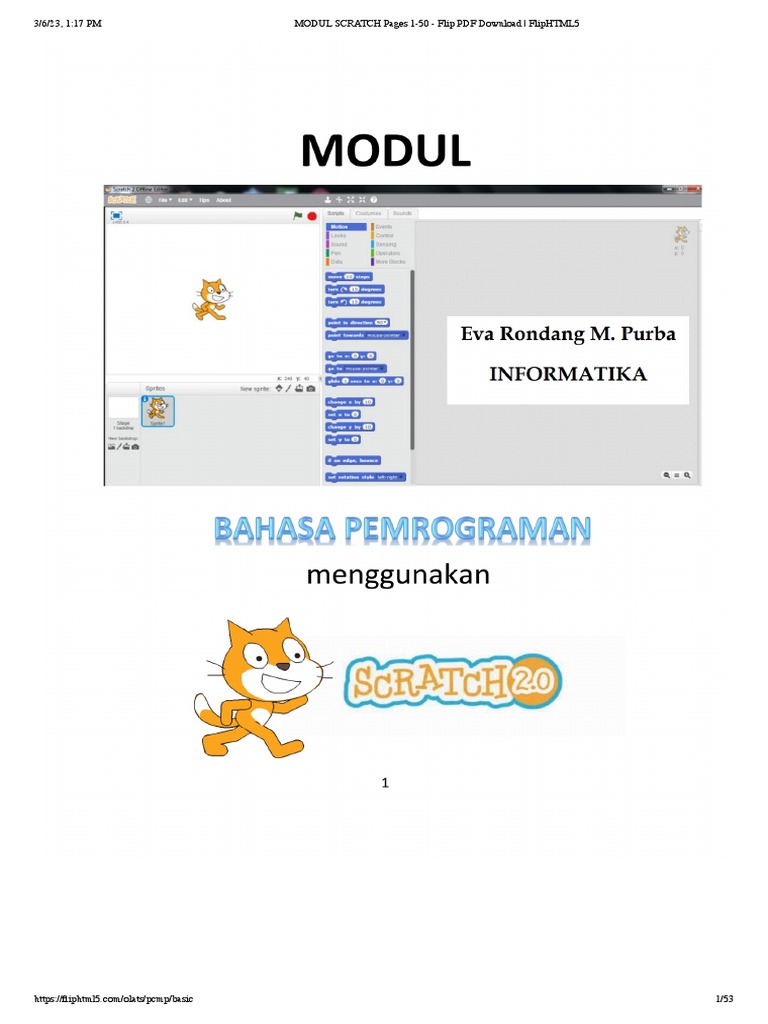 Modul Scratch Pages 1-50 - Flip PDF Download - Fliphtml5 | PDF | Computers