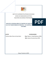 Instituto Superior Politécnico de Songo Curso de Engenharia Eléctrica Relatório de Estágio Profissional