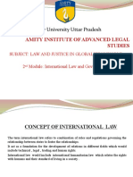 Amity Law Institute Explores Role of International Law