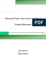 Rect-Adv Power Elec Drive Lecture 4 Single-Phase Half Wave Rectifiers