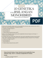 Laso Genetika Persilangan Monohibrid