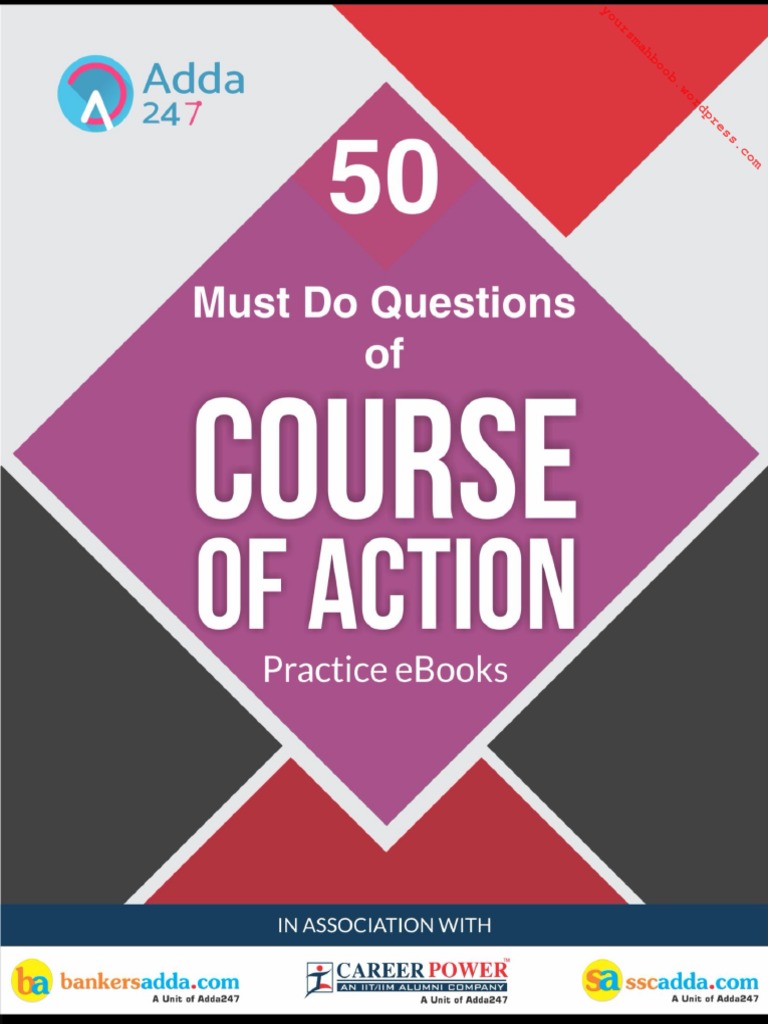 Course of Action PDF