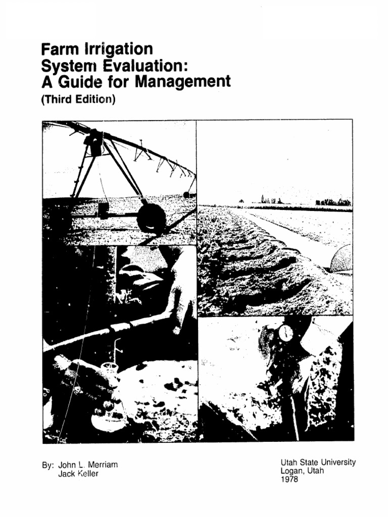 Irrigation System Evaluation Guide | PDF | Irrigation | Soil