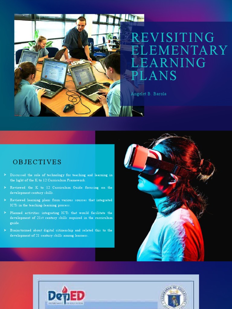 Report-Revisiting Elementary Learning Plans | PDF | Educational ...