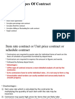 Types of Contract