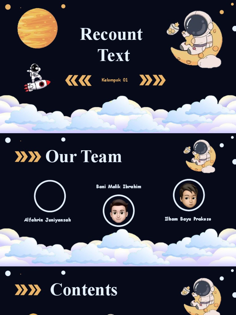 Bahasa Inggris Recount Text | PDF | Adverb | Verb