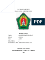 LAPORAN PRAKTIKUM DASAR DASAR AGROTEKNOLOGI Markus Wahyu Siahaan - Spks D - 22585