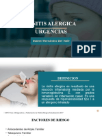 Rinitis Alergica Urgencias