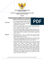 SK Dan Pedoman Pembentukan Panwaslih Aceh Serta Bawaslu Provinsi Sulut Sultra