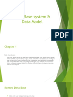 Data Base System & Data Model