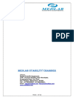 Medlab User Manual Stability Chamber
