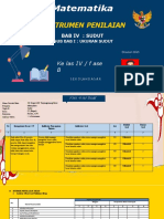 Instrumen Penilaian Matematika