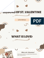 Lessons of St. Valentine, by The Talk House