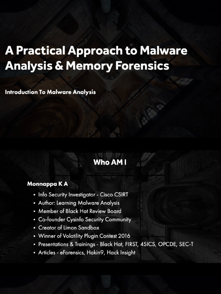 1 introduction to malware analysis pdf
