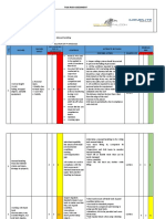 Risk Assessments - Solar Module Mounting Structure&Installation of PV Panels