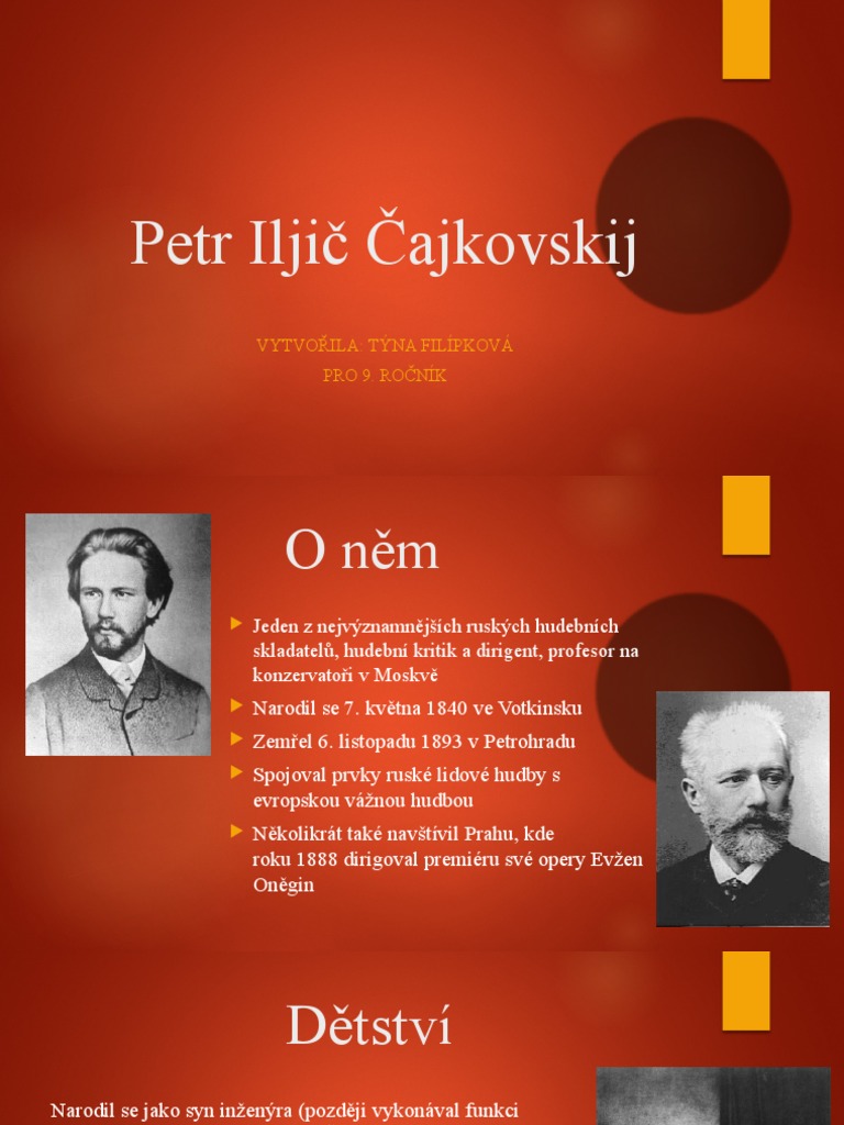 Petr Iljič Čajkovskij | PDF