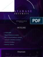 Database Security: An Overview