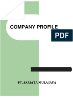 Company Profile Sariata Mula Jaya