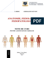 Anatomie Fiziologie Fiziopatologie Mioc Savoiu