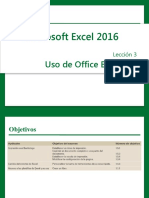 Excel Core 2016 Lesson 03