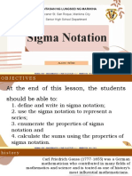7 Sigma Notation 1