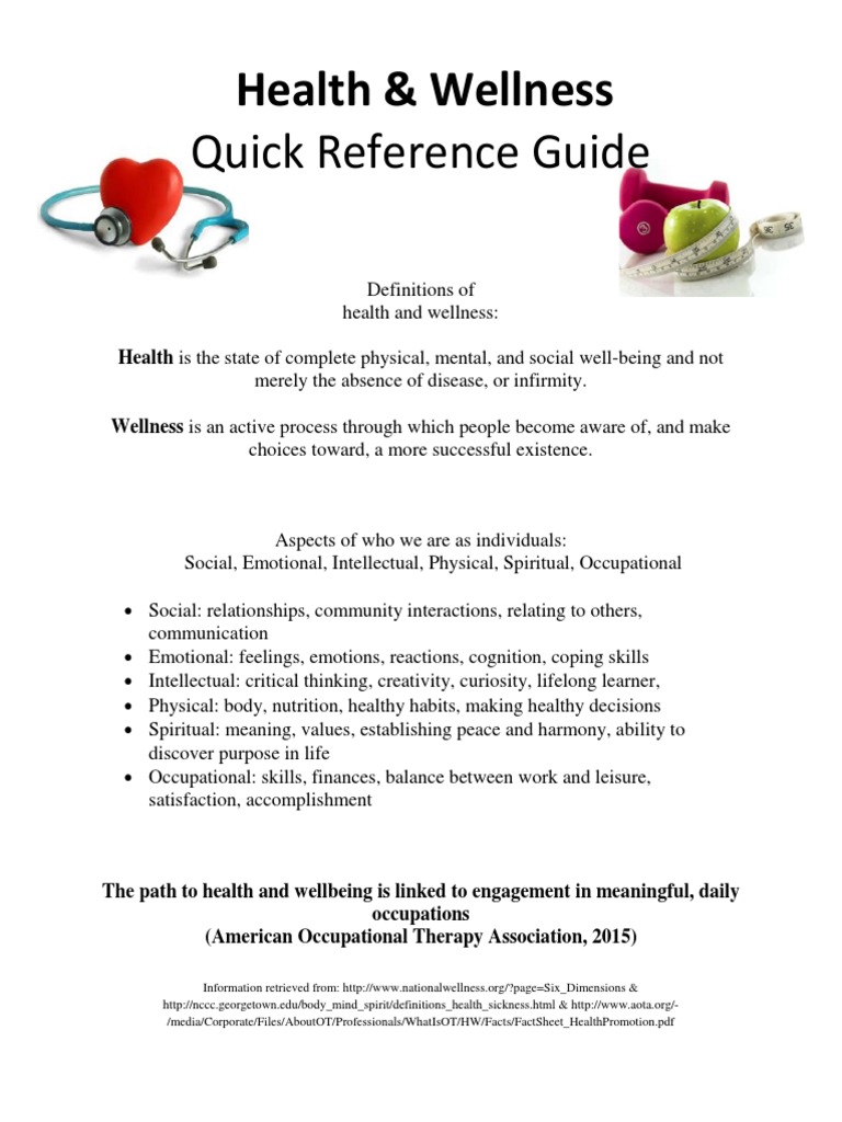Health and Wellness FULL Revised | PDF | Common Cold | Healthy Diet