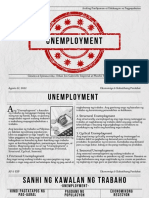 Unemployment and Underemployment