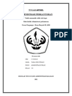 Administrasi Perkantoran dan Ruang Lingkup Pekerjaannya