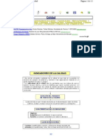 Indicadores calidad