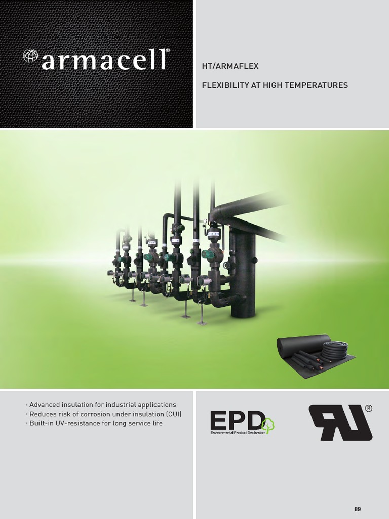 HTArmaflex SpecialPage EN | PDF | Thermal Insulation | Heat Transfer