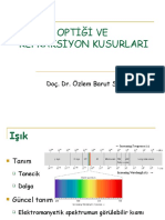 Görme Opti̇ği̇ Ve Refraksi̇yon Kusurlari