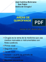 Clase de Areas de Quirofano