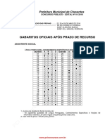 4 - GABARITO Prof - Educ - Infantil - Creche