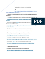 TAREA 1.1 - Write sentences, translations and answer questions about electronics circuits