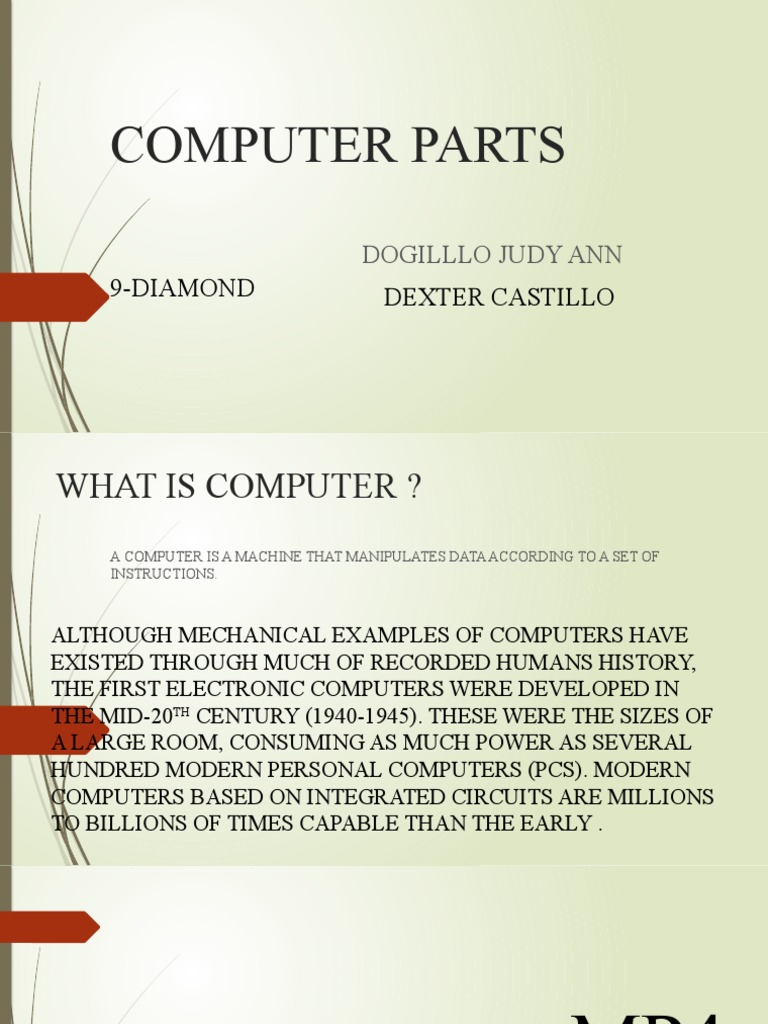 Computer Parts PDF