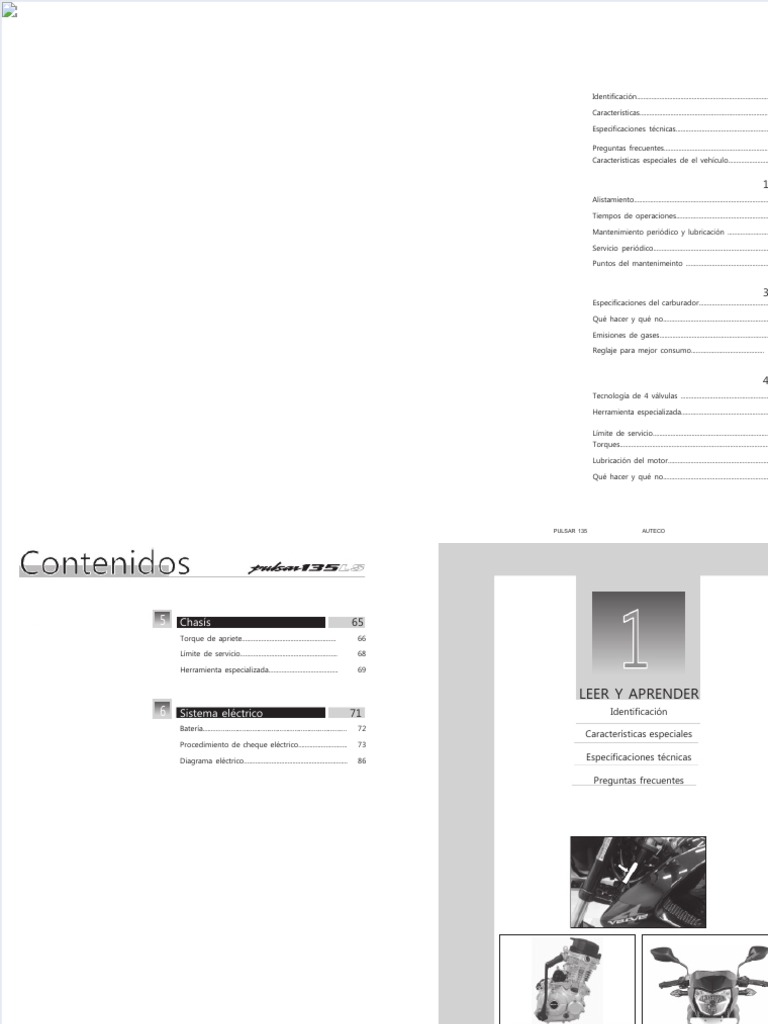 BAJAJ PULSAR 125 WORKSHOP MANUAL PDF visual data 4