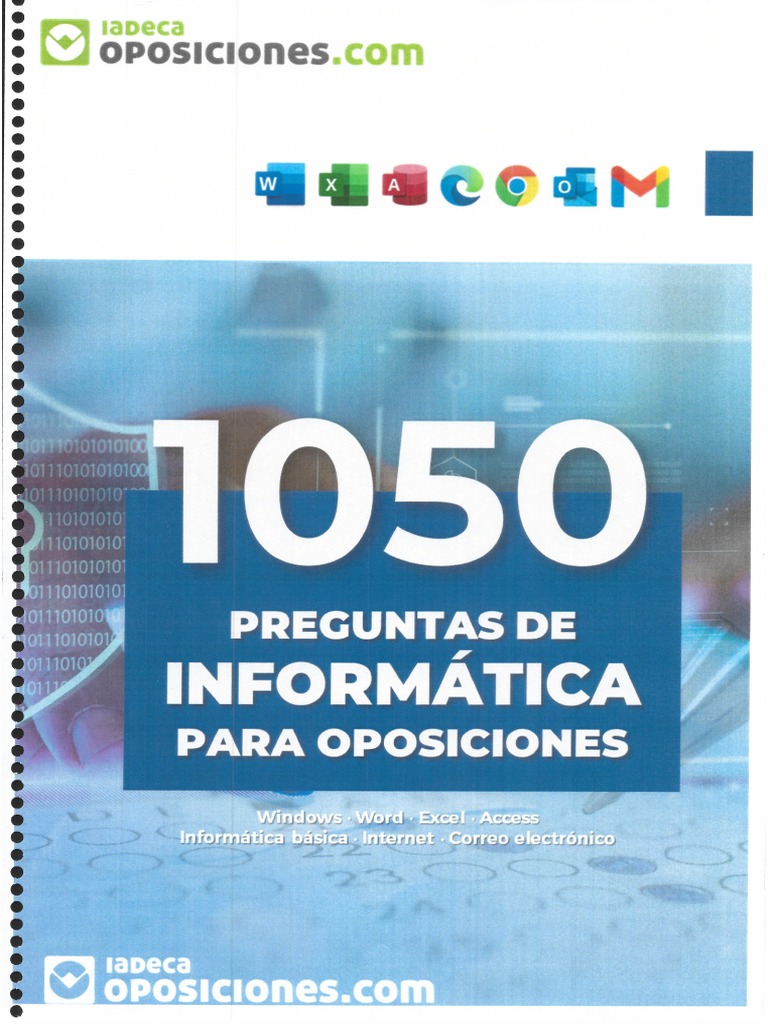 1050 Test Informática c2 | PDF