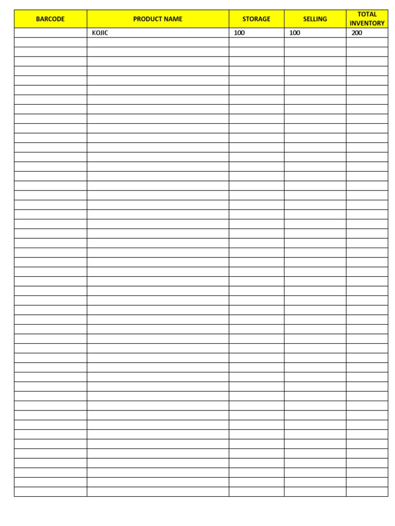 COUNTSHEET | PDF