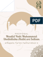 Proposal Maulid Nabi Muhammad Saw - MT Fathul Khoir - 2022 - r-1