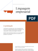 Linguagem Empresarial