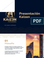 Red inmobiliaria Kaizen con oficinas, capacitaciones y membresía de $50