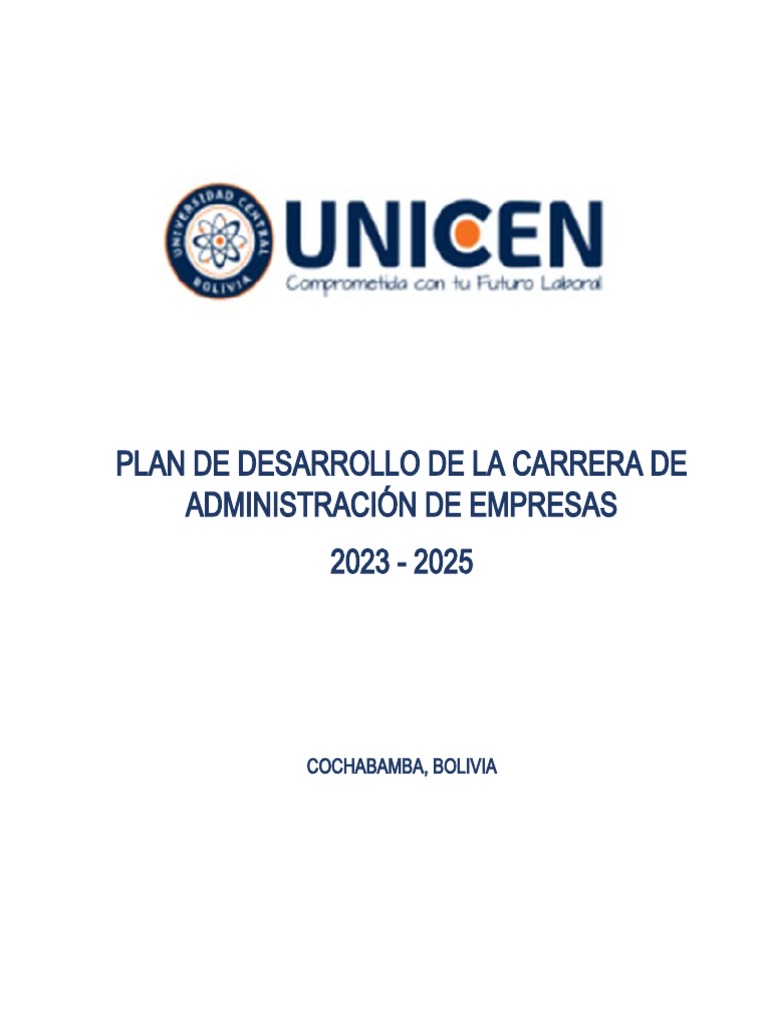 PDC ADMINISTRACION DE EMPRESAS ADM 2023 2025 Ult PDF Liderazgo