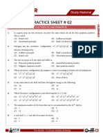 ELECTRON FILLING SHEET