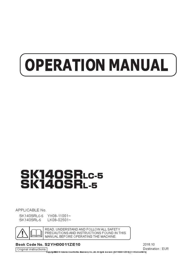 KOBELCO 140 SERVICE MANUAL PDF FREE DOWNLOAD intelligence overview
