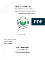 Tugas Makalah Statistika