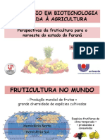 Perspectivas da fruticultura no noroeste do Paraná