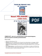 Henri PELISSIER 13e Vainqueur TDF