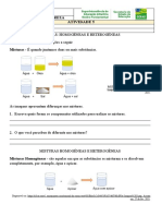 Atividade 5 Ciencias Da Natureza Misturas 4o Ano