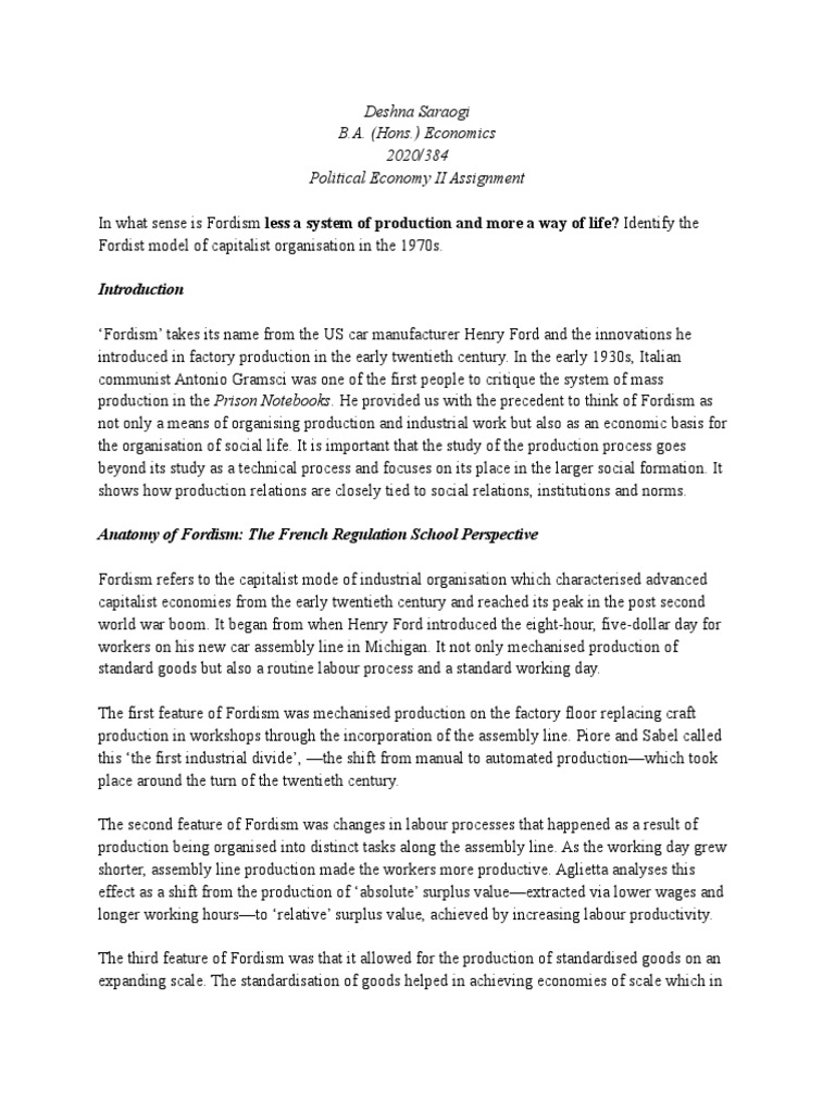 the-rise-and-fall-of-the-fordist-model-an-analysis-of-the-fordist-way