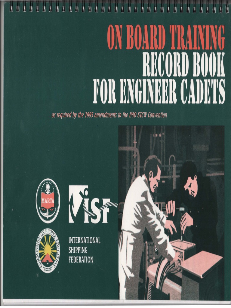 On Board Training Record Book For Engineering Cadets PDF